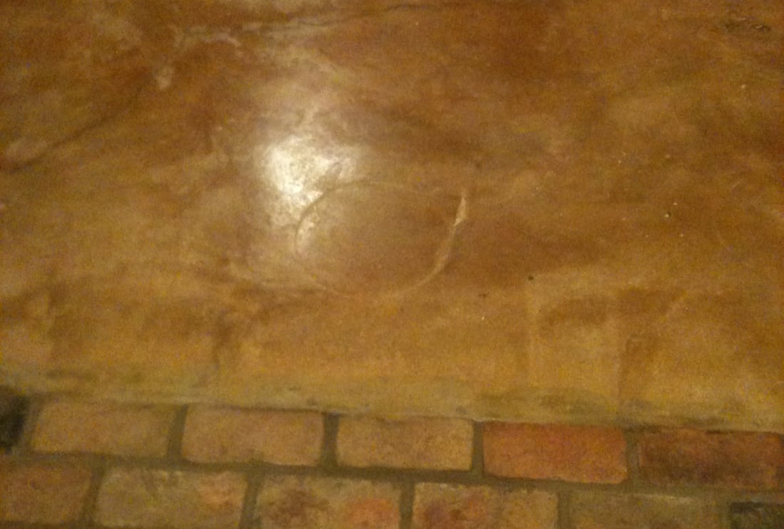 Stained Concrete Remodel in Arlington